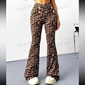 Leopard Bell Bottoms
